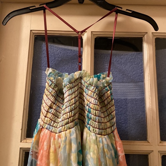 Studio M Colorful Spaghetti Strap Dress - Picture 5 of 7